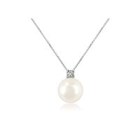 Collana Lux Gioielli Donna in Oro bianco Diamante 0.05 Ct CLL0136005;R;0;J;BI - CLL0136005;R;0;J;BI